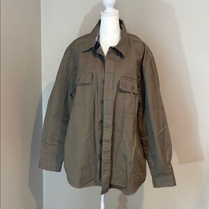 NWT Men’s L.L. Bean Dark Cement Jacket